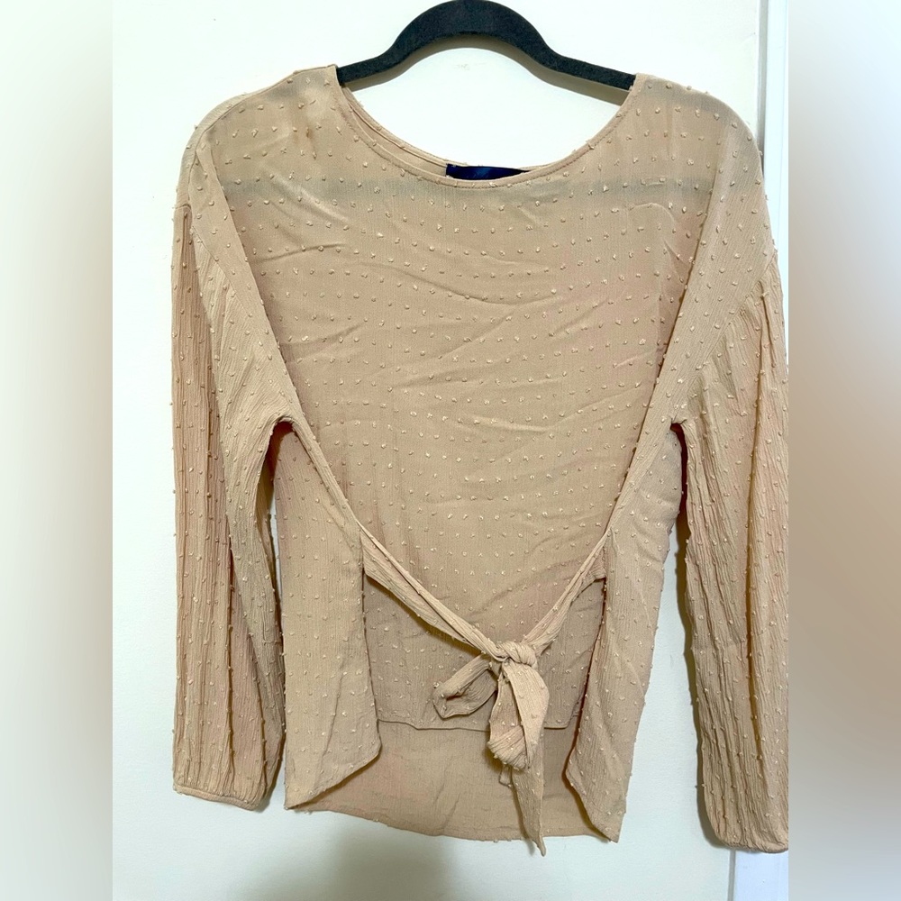 Nude blouse